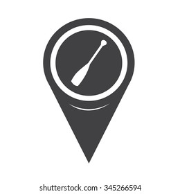 Map Pin Pointer Paddle icon