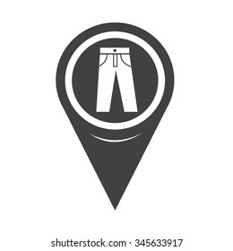 Map Pin Pointer trousers icon