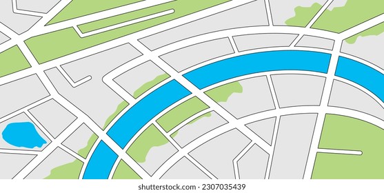 Map with pin pointers icon. Navigation or navigator, maps, road, direction arrow. Pins, points mark. Pointer or point trekking route. track en trace city, street map. Markers, map locator, urban.