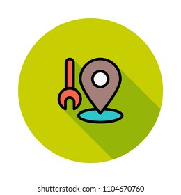 map pin repair 