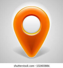Map pin, vector eps10 illustration
