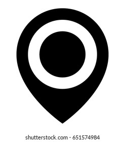 Map Pin Vector Icon