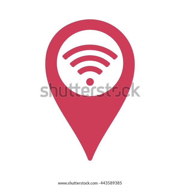 Map Pin WiFi\
Icon