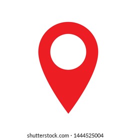 Map pins sign location icon 
