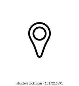 Map pins sign location icon