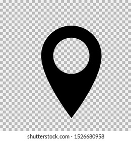 Map pins sign location icon