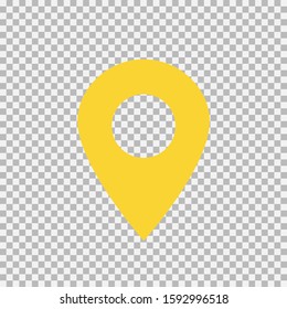 Map pins sign location icon 