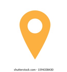 Map pins sign location icon 