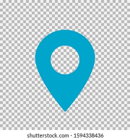 Map pins sign location icon 