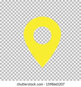 Map pins sign location icon 