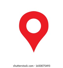 Map pins sign location icon 