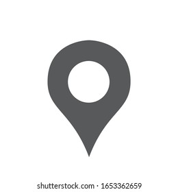 Map pins sign location icon 