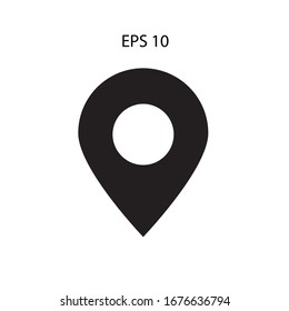 Map pins sign location icon