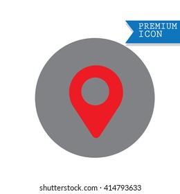 map pins sign location icon