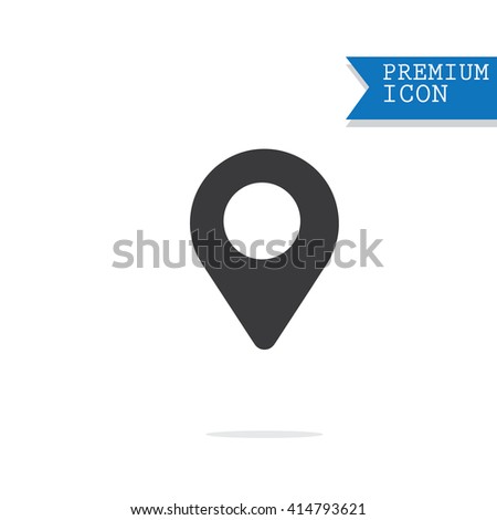 map pins sign location icon