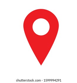 Map pins sign location vector icon 