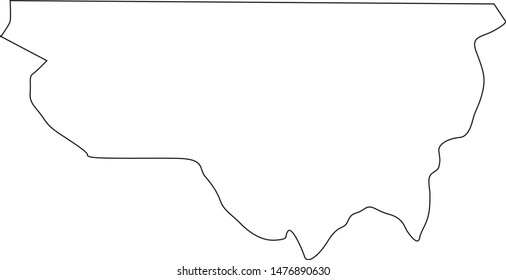 Map Of Pitkin County In The State Of Colorado