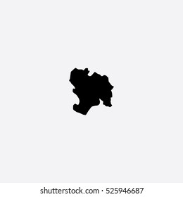 Map of Piura Vector Illustration