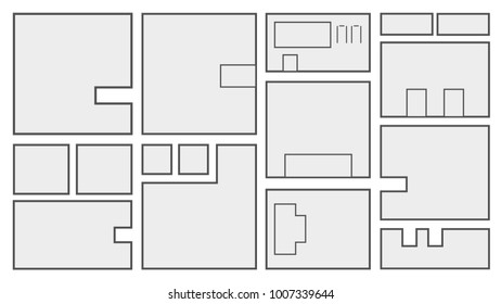 Map plan background vector illustration