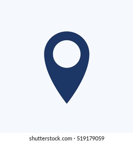 Map Point Icon Design,clean Vector