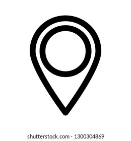 map point  icon, line web design icons