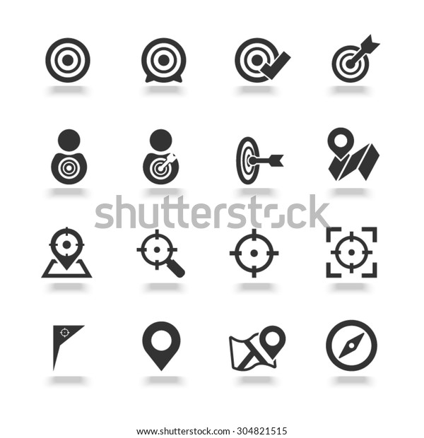 Map and Point icons\
set,Vector