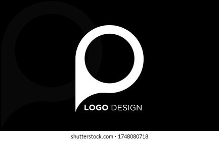 Logotipo de ubicación de punto de mapa. Plantilla vectorial de diseño de localizador de ciudad. Símbolo de mapa de pines vector. Vector de diseño de iconos Gps. Diseño sencillo y limpio. Logotipo de navegación de punto geográfico.
