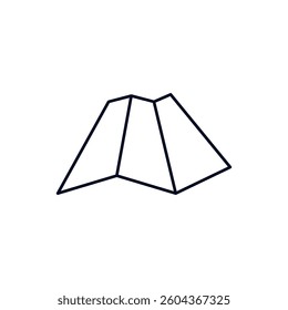 Map Point Search Location Icon Vector Template