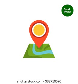 Map with map pointer