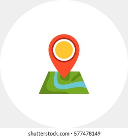 Map with map pointer