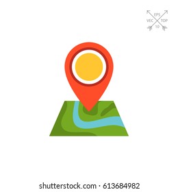 Map with map pointer