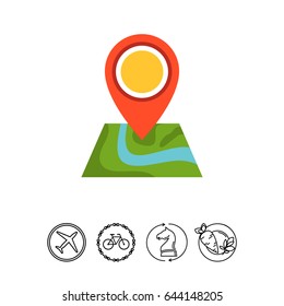 Map with map pointer