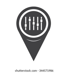 Map Pointer equalizer icon