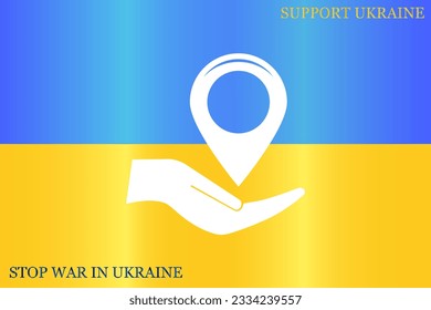 Map pointer flat icon, vector illustratio