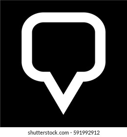 map pointer gps icon