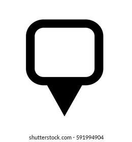 map pointer gps icon