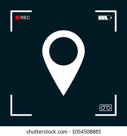Map pointer icon