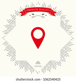Map pointer icon
