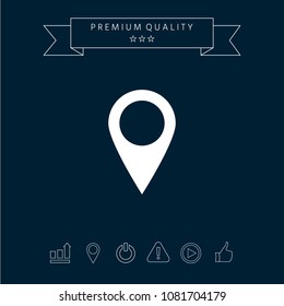 Map pointer icon