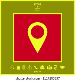 Map pointer icon