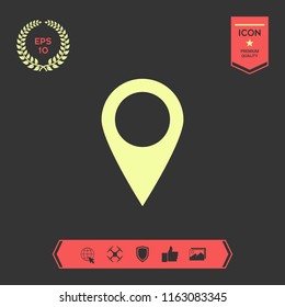 Map pointer icon