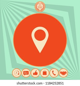 Map pointer icon