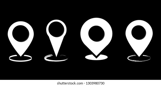 Map pointer icon.