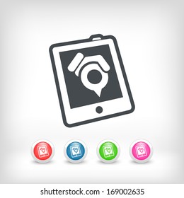 Map pointer icon