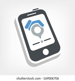 Map pointer icon