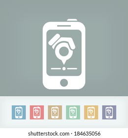 Map pointer icon