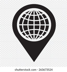 Map pointer icon
