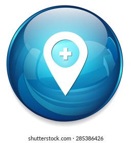 Map pointer icon