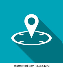 Map pointer icon