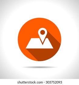 Map pointer icon